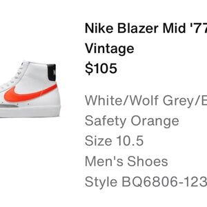 Nike Blazer Mid ‘77 vintage